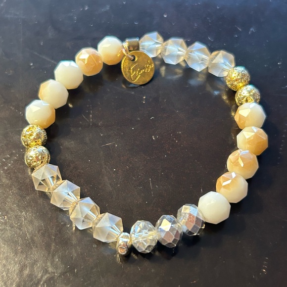 ERIMISH Stretch BRACELET Neutral Colors - Picture 1 of 4